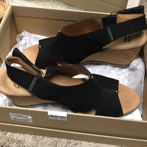 Clark’s slingback sandals